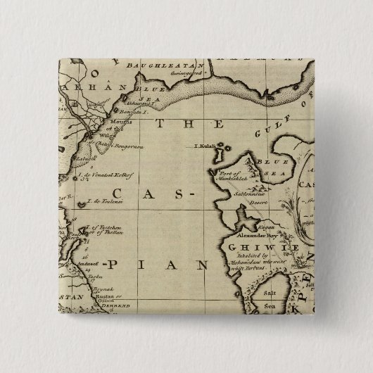 Kaspisches Meer Button (Vorderseite)
