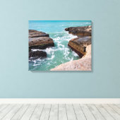 Kaspisches Meer. Leinwanddruck (Insitu (Holzboden))