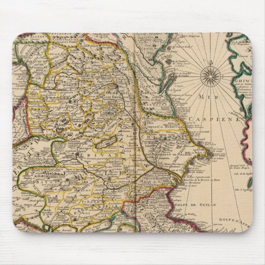 Kaspisches Meer Mousepad (Vorne)