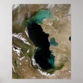 Kaspisches Meer Poster (Vorne)