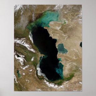 Kaspisches Meer Poster