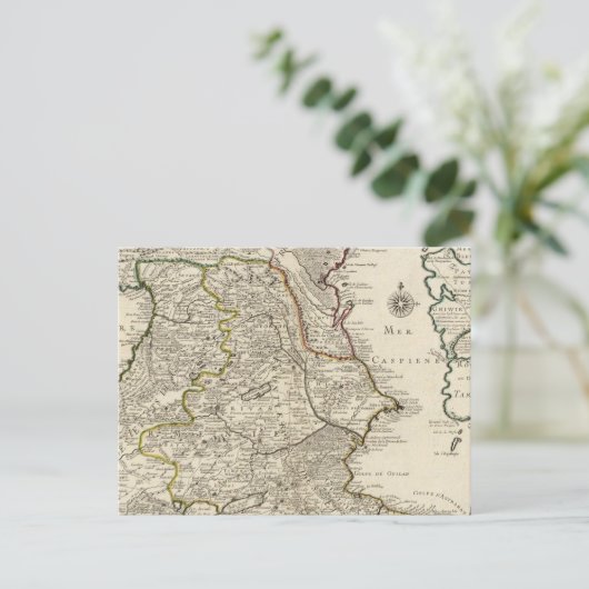 Kaspisches Meer Postkarte (Stehend Vorderseite)