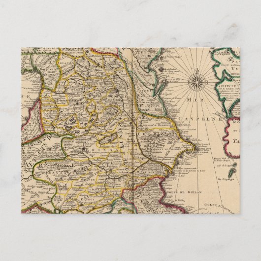 Kaspisches Meer Postkarte (Vorderseite)