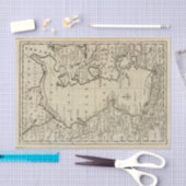 Kaspisches Meer Seidenpapier (Handwerk)