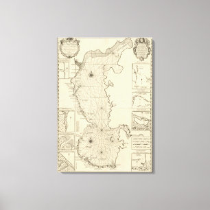 Kaspisches Meer und Asien 2 Leinwanddruck