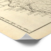 Kaspisches Meer und Asien Poster (Ecke)