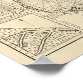 Kaspisches Meer und Asien Poster (Ecke)