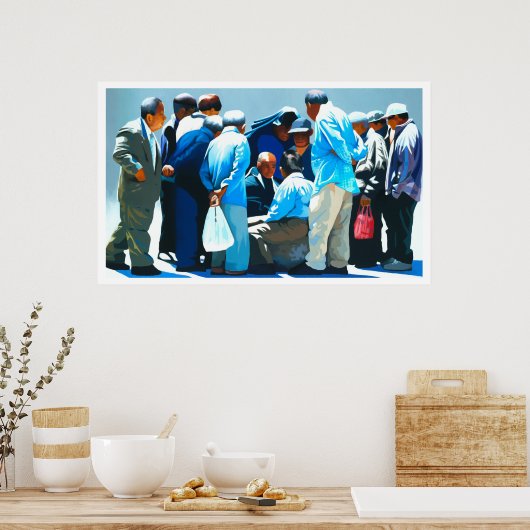 Kasse in Chinatown Poster (Küche)