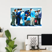 Kasse in Chinatown Poster (Heimbüro)