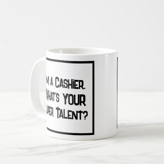 Kasse Super Talent. Tasse (Vorderseite Links)