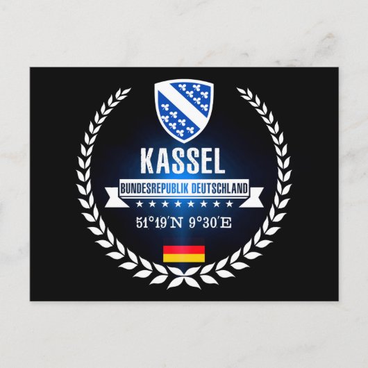 Kassel Postkarte (Vorderseite)