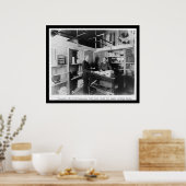 Kassenbestand im US-Schatzkammer Vault 1912 Poster (Küche)