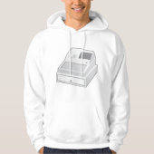 Kassenregister Hoodie (Vorderseite)