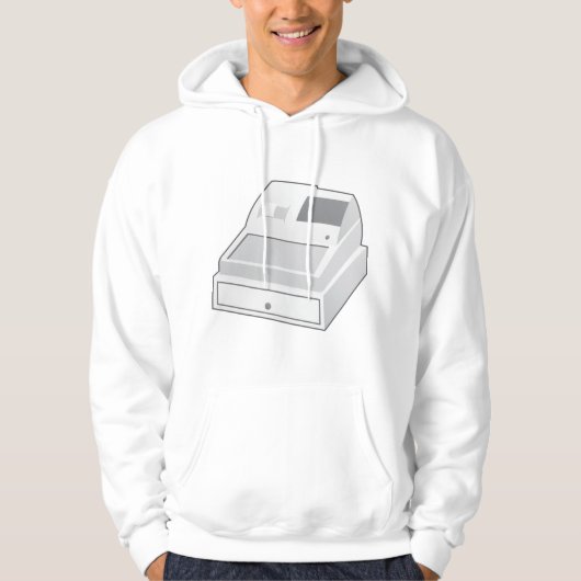 Kassenregister Hoodie (Vorderseite)