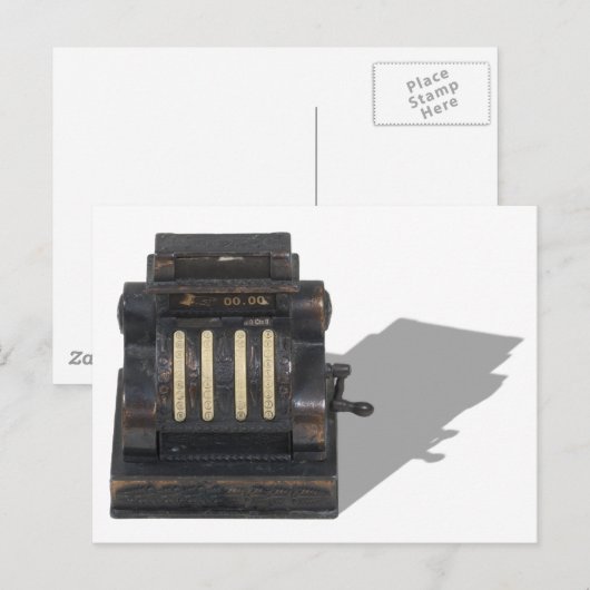 KasseRegister091210 Postkarte (Vorne/Hinten)