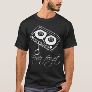 Kassette 90er Jahre Mitape 80er Jahre Kassetten vi T-Shirt