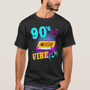 Kassette 90er Jahre Vibe Retro Vintage 1990er Musi T-Shirt