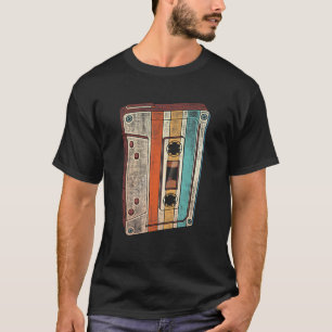 Kassette 90er-Outfit Retro Vintag 80er-Party T-Shirt