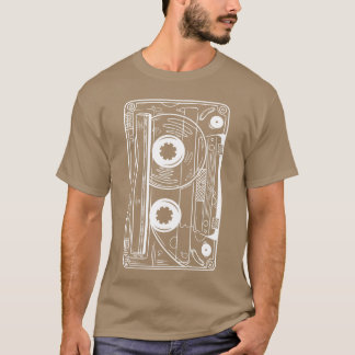 Kassette 90er Party 80er Outfit Audio Musik Ich bi T-Shirt