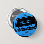 Kassette blaue Taste Button (Vorne & Hinten)