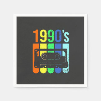 Kassette der 90er Jahre Serviette