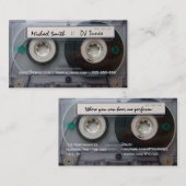 Kassette DJ-Visitenkarten Visitenkarte (Vorne/Hinten)