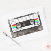 Kassette eckband-Aufkleber Rechteckiger Aufkleber (Umschlag)