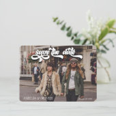 Kassette | FOTO SAVE THE DATE Einladung (Stehend Vorderseite)