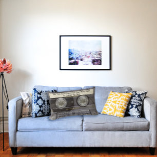 Kassette für benutzerdefinierte Text-/Retro-Liebe Lendenkissen