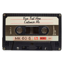 Kassette für benutzerdefinierte Text-/Retro-Liebe Magnet
