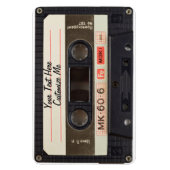 Kassette für benutzerdefinierte Text-/Retro-Liebe Magnet (Vertikal)