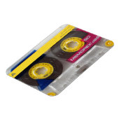Kassette für die 80er-Jahre Magnet (Linke Seite)