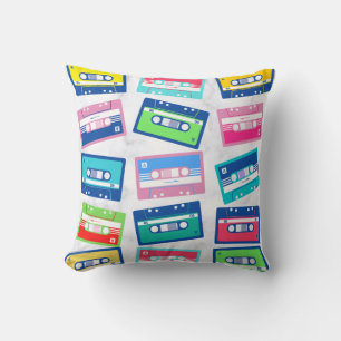 Kassette für Vintages Audio-Tape rückgängig machen Kissen