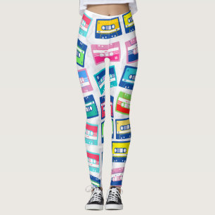 Kassette für Vintages Audio-Tape rückgängig machen Leggings