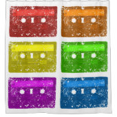 Kassette, ich bin so alt duschvorhang (Vorderseite)