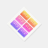 Kassette, ich bin so alt serviette (Ecke)