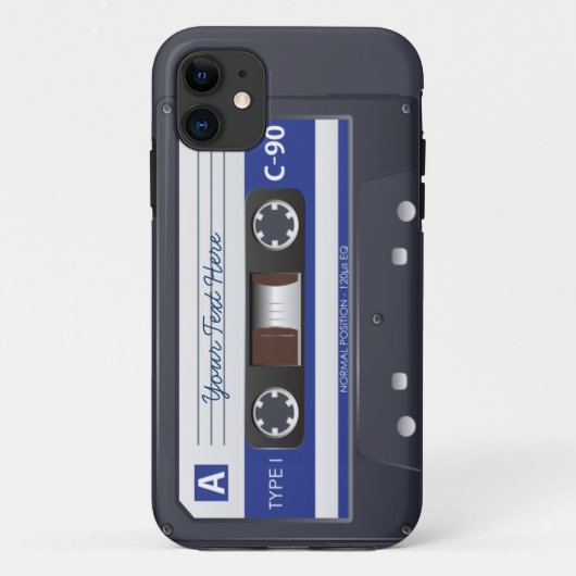 Kassette iPhone 5 Hülle (Rückseite)