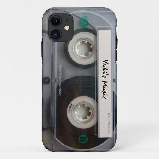 Kassette iPhone 5 Hülle (Rückseite)