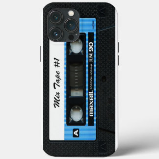 Kassette Klassiker Vintage iPhone 13 Pro Max Hülle