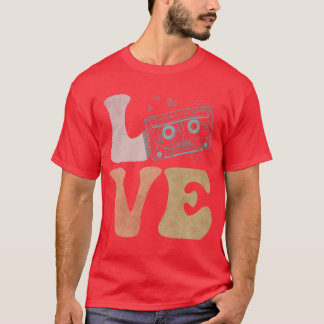 Kassette LOVE Freund T-Shirt