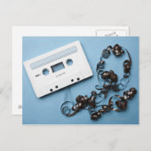 Kassette mit geschraubtem Band Postkarte (Vorne/Hinten)