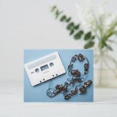 Kassette mit geschraubtem Band Postkarte (Stehend Vorderseite)