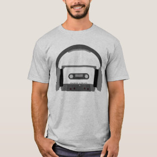 Kassette mit Kopfhörern T-Shirt