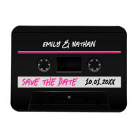 Kassette Mix-Band-Retro Save the Date Cool
