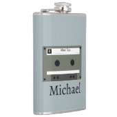 Kassette, Mixed Tape Flachmann (Rechts)
