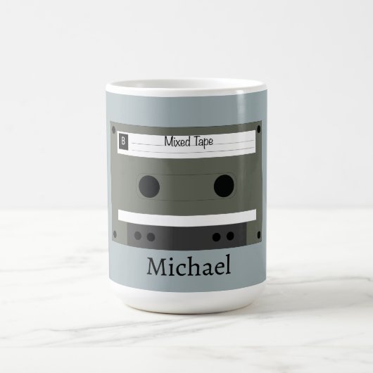 Kassette, Mixed Tape Kaffeetasse (Mittel)