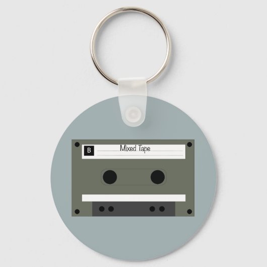 Kassette, Mixed Tape Schlüsselanhänger (Vorderseite)