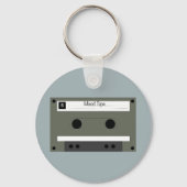 Kassette, Mixed Tape Schlüsselanhänger (Rückseite)