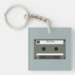 Kassette, Mixed Tape Schlüsselanhänger