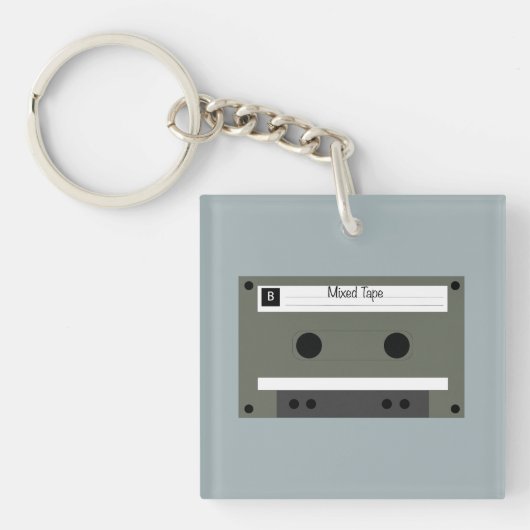 Kassette, Mixed Tape Schlüsselanhänger (Vorderseite)